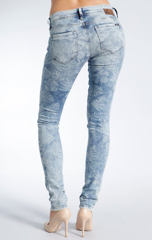 ALEXA SKINNY IN HAWAII LASER ARTIST VINTAGE - Mavi Jeans