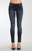 SERENA SUPER SKINNY IN DEEP RIPPED GOLD POP STAR - Mavi Jeans