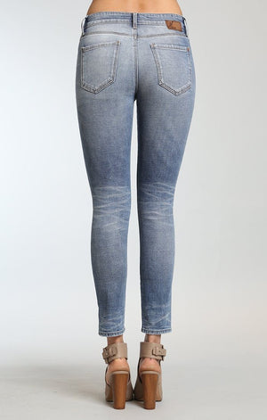 LUCY SUPER SKINNY IN FOGGY RIPPED VINTAGE - Mavi Jeans