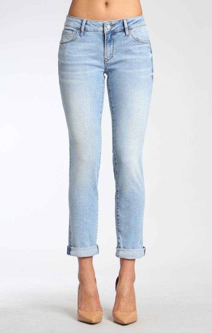 EMMA SLIM BOYFRIEND IN LT BLUE VINTAGE - Mavi Jeans