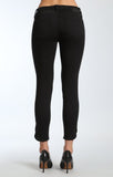 MYLEE TULIP SKINNY  IN BLACK SATEEN - Mavi Jeans