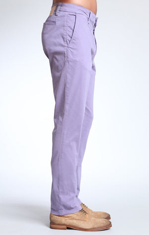 EDWARD CHINO IN LILAC TWILL - Mavi Jeans