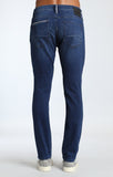 JAKE SLIM LEG IN MIDNIGHT ULTRA MOVE WHITE EDGE - Mavi Jeans