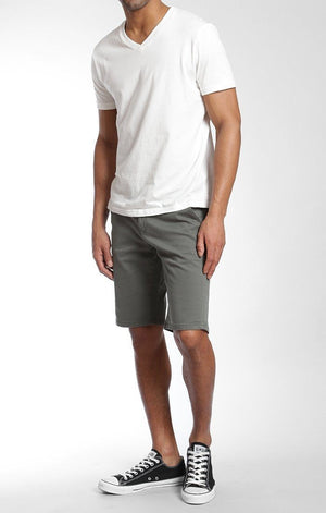 JACOB SHORTS IN ARMY GREEN TWILL - Mavi Jeans