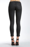 AURA SKINNY BIKER IN BLACK COATED GOLD - Mavi Jeans