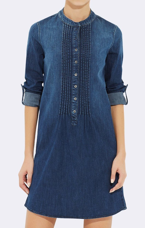 PINTUCK DENIM DRESS - Mavi Jeans