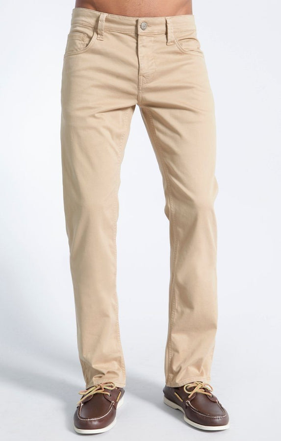 ZACH STRAIGHT LEG IN TAN TWILL - Mavi Jeans